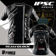 TACTICAL T SHIRT GLOCK IPSC. BAJU TAKTIKAL GLOCK IPSC READY STOCK