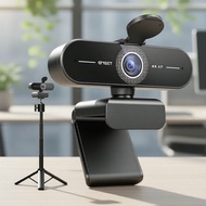 Ultra HD 4K Webcam C60E4K, Webcam with Mini Tripod  Ultra HD 4K Webcam C60E4K, Kamera Web dengan Tri