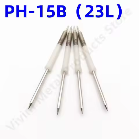 20/50PCS PH-15B 23L Length 54mm PCB Spring Test Probe ICT Test Pin For PCB Test B Head Straight Shar