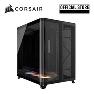 CORSAIR AIR 5400 RS-R ARGB Triple Chamber Mid-Tower PC Case - Black CC-9011318-WW