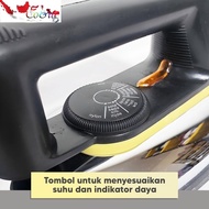 Free Shipping Xtra Gha-65 Twindog 666 Electric Iron - Clothes Iron / Steamer National Quality Origin