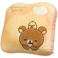 【懶熊部屋】Rilakkuma 日本正版 拉拉熊 懶懶熊 麵包坊系列 吐司 造型 超柔軟 坐墊 靠枕