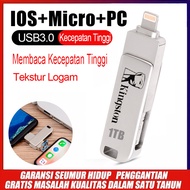 Kingston OTG IOS Flash Drive 1TB/2TB Metal High Speed ​​​​Usb 3.0 Flash Drive usb Flash Drive and PC