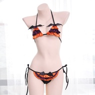Sexy Lingerie Set Girl Devil Sexy Lace-Up Pajamas Ladies Bikini cosplay Ladies Pajamas