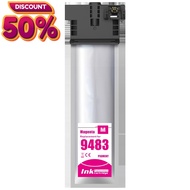 for T948xl T9481 - T9484 Pigment หมึกพร้อมชิปสำหรับ Epson T948 948 WorkForce Pro WF-C5290 WF-C5790 W