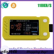 Upgraded Nerdminer 118KH/S BTC Solo Lottery Miner Mini ASIC Miner Bitcoin BTC Miner Nerd Miner with