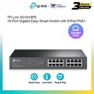 TP-Link TL-SG1016PE 16-Port Gigabit Easy Smart Switch with 8-Port PoE+
