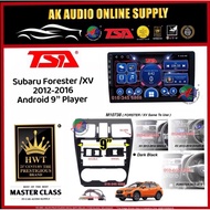 [ MTK 2+32GB ] TSA Subaru Forester / XV ( Single & Double 2 In 1 ) Android 9'' inch Car player Monit