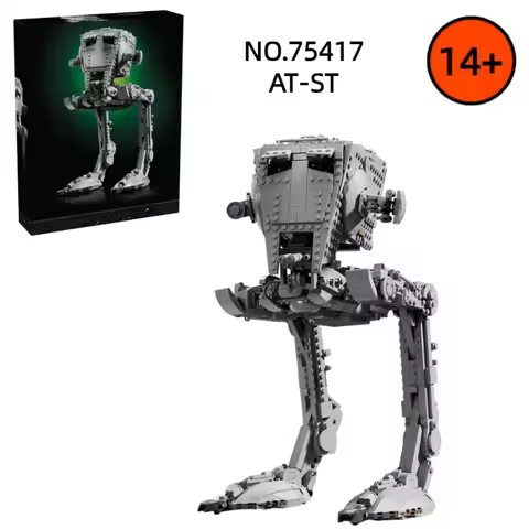 MINISO UCS 75417 ATST Walker Model Building Blocks DIY Assemble Bricks Collection Toys For Kids Adul