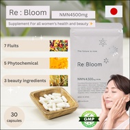 Japanese Re:Bloom NMN Supplement 4,500mg (99.9% purity)
