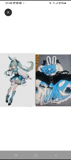 初音未來兔女郎愛麗絲三月兔同人Cosplay服裝