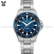 HAMILTON H82505140 Men's Watch Khaki Navy Scuba Automatic 43mm SS Bracelet Blue *Original