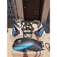 Coverset RXZ MILI & CATALYZER OEM (GreyPasir/HijauSisik/HijauRed Line/BiruLaut/MerahYahoo/PurpleMili