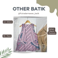 OUTER BATIK TANPA LENGAN
