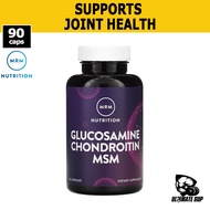 MRM Glucosamine Chondroitin MSM, Joint Supplement, Health Supplement, Gluten Free 90 Capsules
