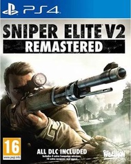 《今日快閃價》（中古二手）PS4遊戲 狙擊之神V2 重製版 狙擊精英V2 Sniper Elite V2 Remastered 歐版英文版