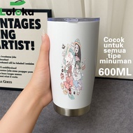 [req custombebas] Tumbler Mug Hot and Cold Drinking Glass Stainless Steel Double Layer 500ml Solo Mo