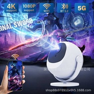 BL360 Ball Projector Electronic Focus Android 11 Bluetooth 5G Dual Band HD 4k HD Projector