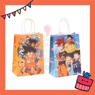 ParteeTime Kids Dragon Ball Birthday Celebration Party Gift Bags Paper Bag Door gift Goodies Beg Had
