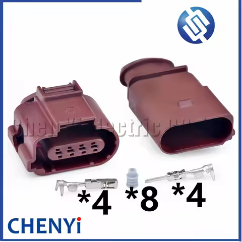 4 Pin Auto waterproof connector Car Pressure Oxygen O2 Sensor Wire harness plug 8K0 973 704A 8K09737