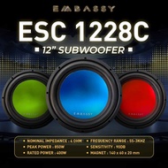 Subwoofer 12inch Embassy Es1228C Dbl Coil