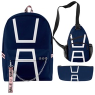 Boku No Izuku Midoriya Hero Academia Kid Backpack Schoolbag Suitable for teens students and unisex 3