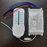 Công tắc điều khiển từ xa sóng radio RF 4 cổng xuyên tường PISION