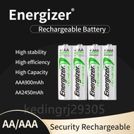100 Original Energizer Rechargeable AA AAA Battery 1.2V 2800mAh 2450mah 900mah double a battery rech