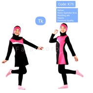 Baju renang anak TK Muslimah Baju renang anak