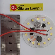 PCB Mata Lampu LED 12w KW1 Tanpa Driver - Mata LED AC 12 Watt Langsung 220V (ACR)