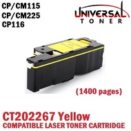 Compatible Fuji Xerox CT202267 Yellow  Laser Toner Cartridge ( Prints 1400 pages) CP115w/CM115w;CP22