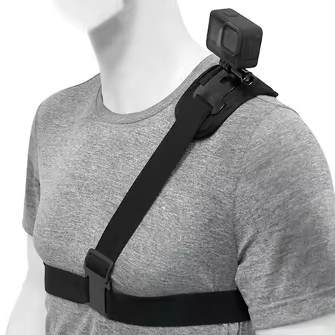 Single Shoulder Strap Mount for GoPro Camera Waist Strap Compatible with GoPro Hero/DJI Osmo Action/
