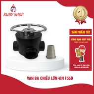 F56D 4in large three-way valve with valve mesh - rubyshophcm