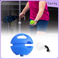 Gociy Pickleball Pickleball Rebounder Baseboard Exercer ช่วยเพิ่มทักษะด้วย40หลุม Pickleball เล่นด้วย