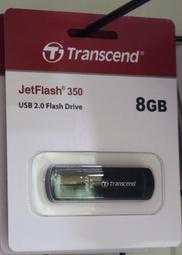 ...點子電腦-北投..全新◎創見 Transcend JetFlash 350 8G(8GB)隨身碟◎250元