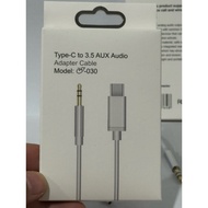 [TR-477] J-030 Type-C to 3.5mm Aux Audio Adapter Cable