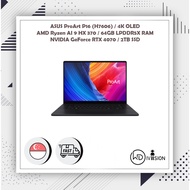 2TB SSD ASUS ProArt P16 (H7606) 4K OLED (2024) - AMD Ryzen AI 9 HX 370 / 64GB LPDDR5X / NVIDIA GeFor