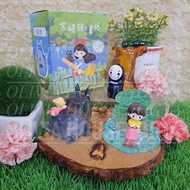 Action Figure Bli*dbox Ghibli Lighting Spirited Away Totoro Figure No Faceman Totoro Lamp