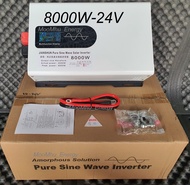 Pure sine wave DC to AC Inverter 12000W-10000W-8000W-6000W-5000W จอ LCD  แสดงด้านหน้าดูได้สะดวก