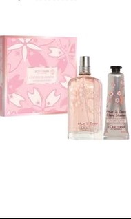 Loccitane cherry blossom set 櫻花香水護手霜套裝