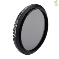 Andoer 55mm ND Fader Neutral Density Adjustable ND2 to ND400 Variable Filter   Came723