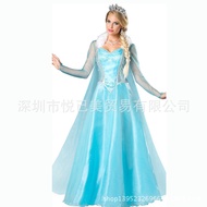 Halloween Costume Frozen Princess Elsa cosplay Anime cosplay Adult Costume