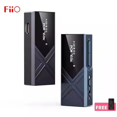 FiiO KA17 Hi-Res Audio USB DAC Headphone Amplifier AMP HiFi Dual ES9069Q PCM768 DSD512 3.5/4.4mm Out