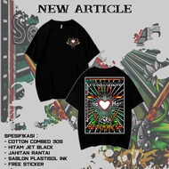 KAOS PSHT TERATE JAVANESE KAOS PSHT TERATE CULTUR NAGA CATTON COMBED 30S-Kaos PSHT Catton Combet mot