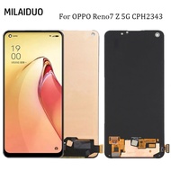 TFT For OPPO Reno7 Z 5G CPH2343 LCD Display Touch Screen Assembly Replacement For OPPO Reno 7Z LCD