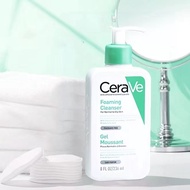CERAVE SA Smoothing Cleanser โฟมล้างหน้า โฟมล้างหน้าสําหรับคนเป็นสิว Cerave Cleanser 236m