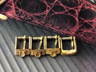 請睇內文 配件 4款 古董 OMEGA 鑊耳 8MM 包金 錶扣 針扣