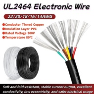 UL2464 Sheathed Power Cord Data Cable 22/20/18/16/14AWG Tinned Copper Wire Multi Stranded Extruded C