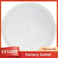 2X Microwave Plate Spare Microwave Dish Durable Universal Microwave Turntable Glass Plate Round Replacement Plate Factory Outlet