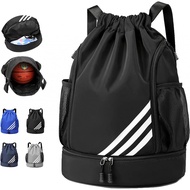 Drawstring bagpack waterproof Sport Gym Bag 健身包 beg waterproof lelaki
